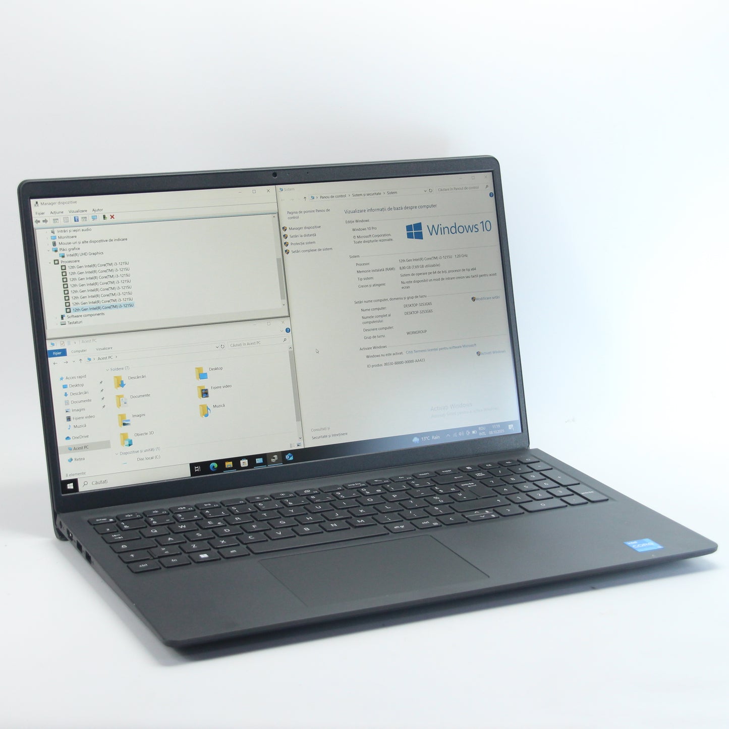 DELL Vostro, i3-1215U, 256 Gb SSD / 8 Gb RAM