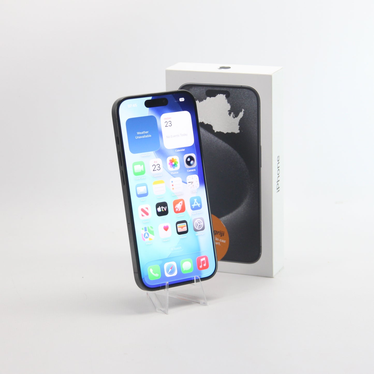 iPhone 15 Pro - 256 Gb - Baterie 86%