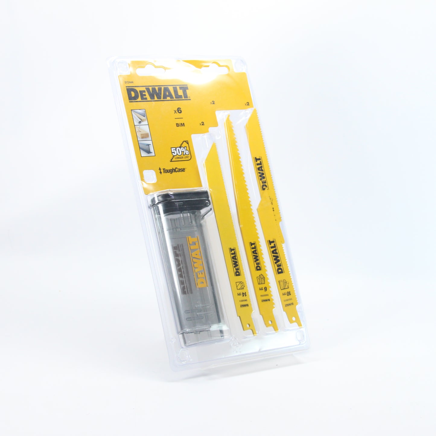 Panza pentru Ferastrau DeWalt DT244 - 6 Piese + Suport