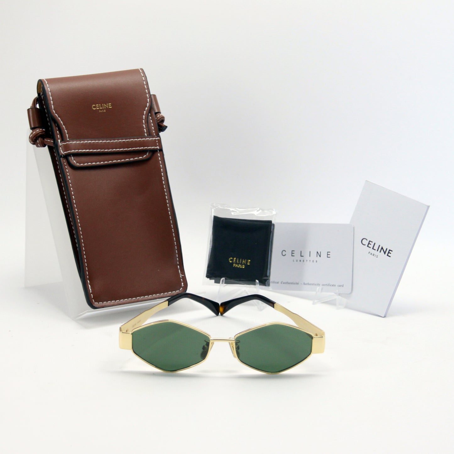 CELINE Triomphe Metal 02 - CL40254U 30N