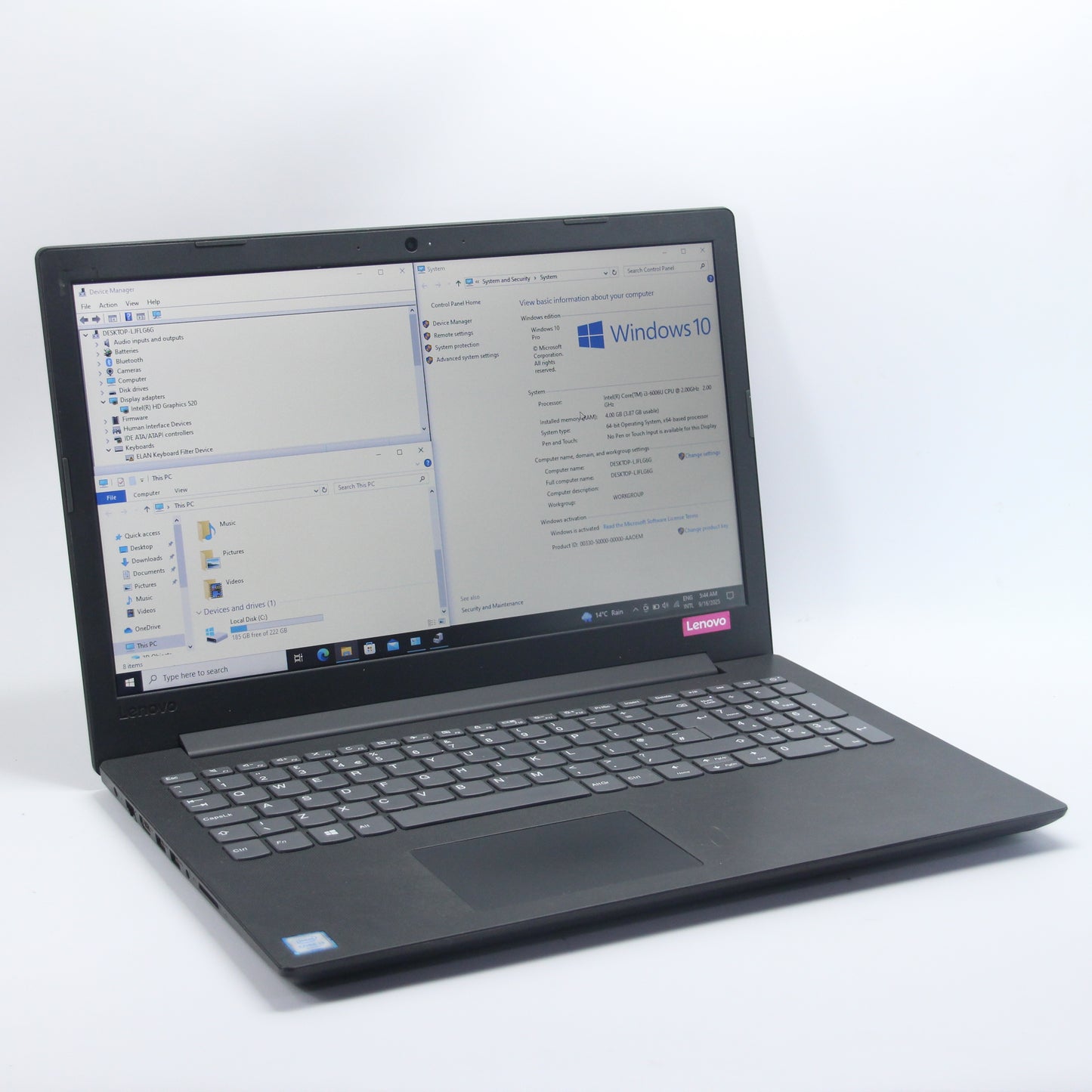 Lenovo IdeaPad 130, i3-6006U, 256 Gb SSD/4 Gb RAM
