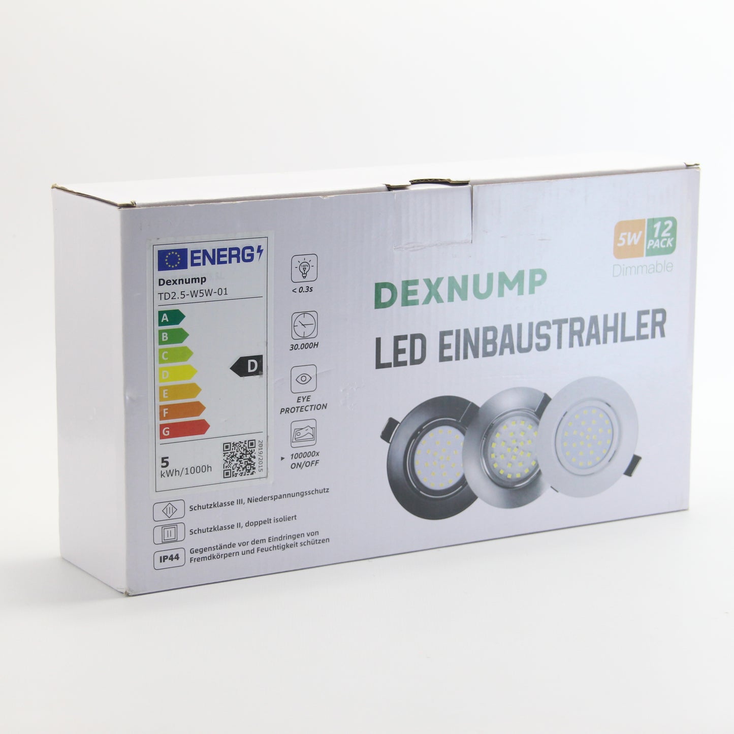 Spoturi LED Dexnump 5kWh - 12 buc.