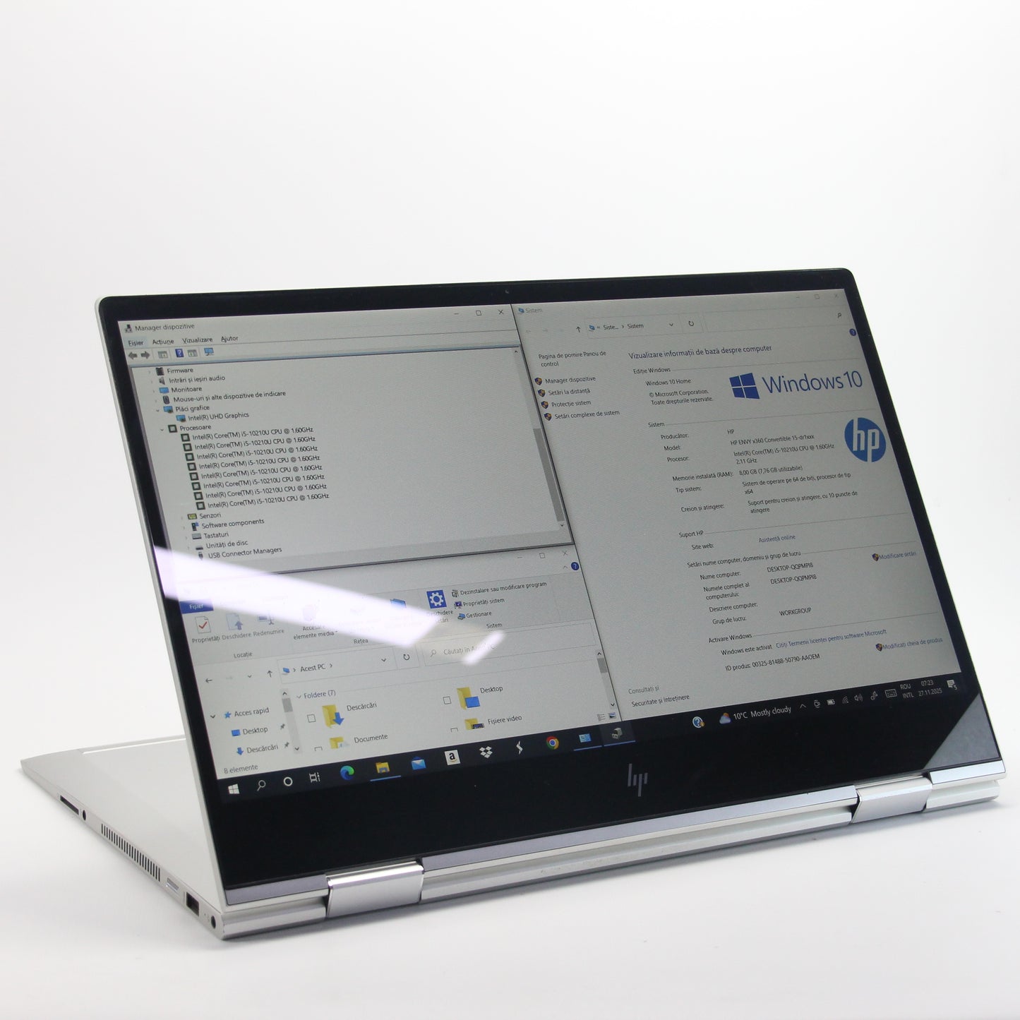 HP ENVY 360 Convertible, i5-10210U, 512 Gb SSD/ 8Gb RAM