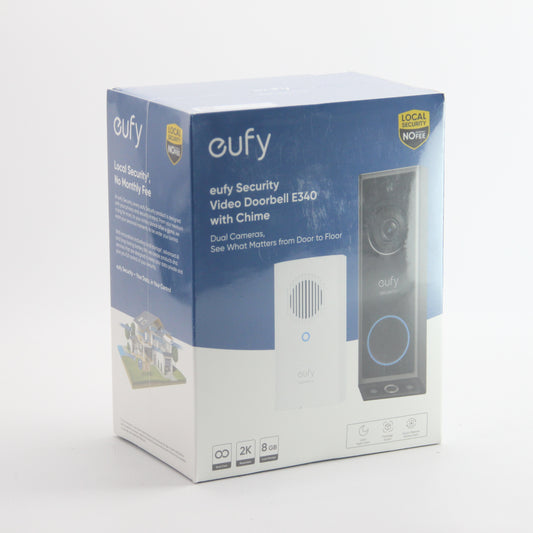 Eufy Security Video Doorbell E340 cu Sonerie