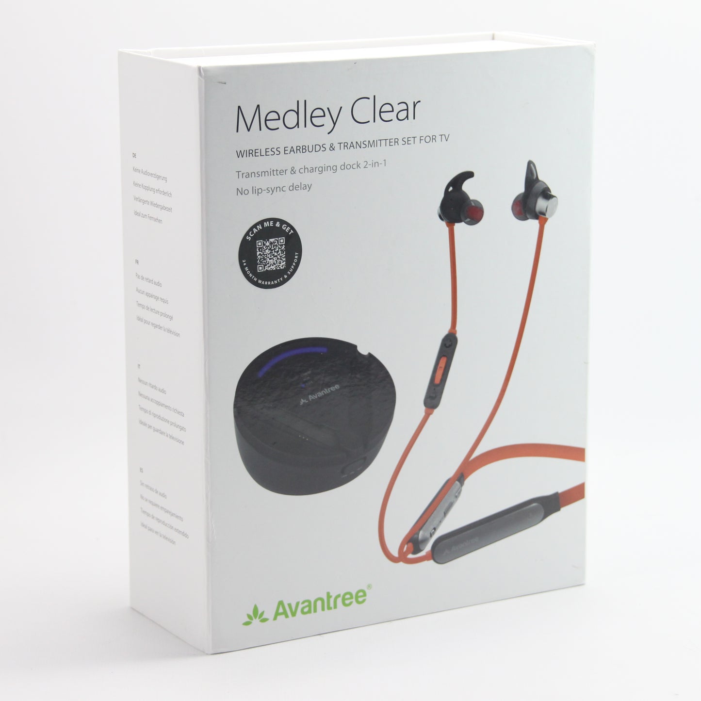 Casti Avantree Medley Clear