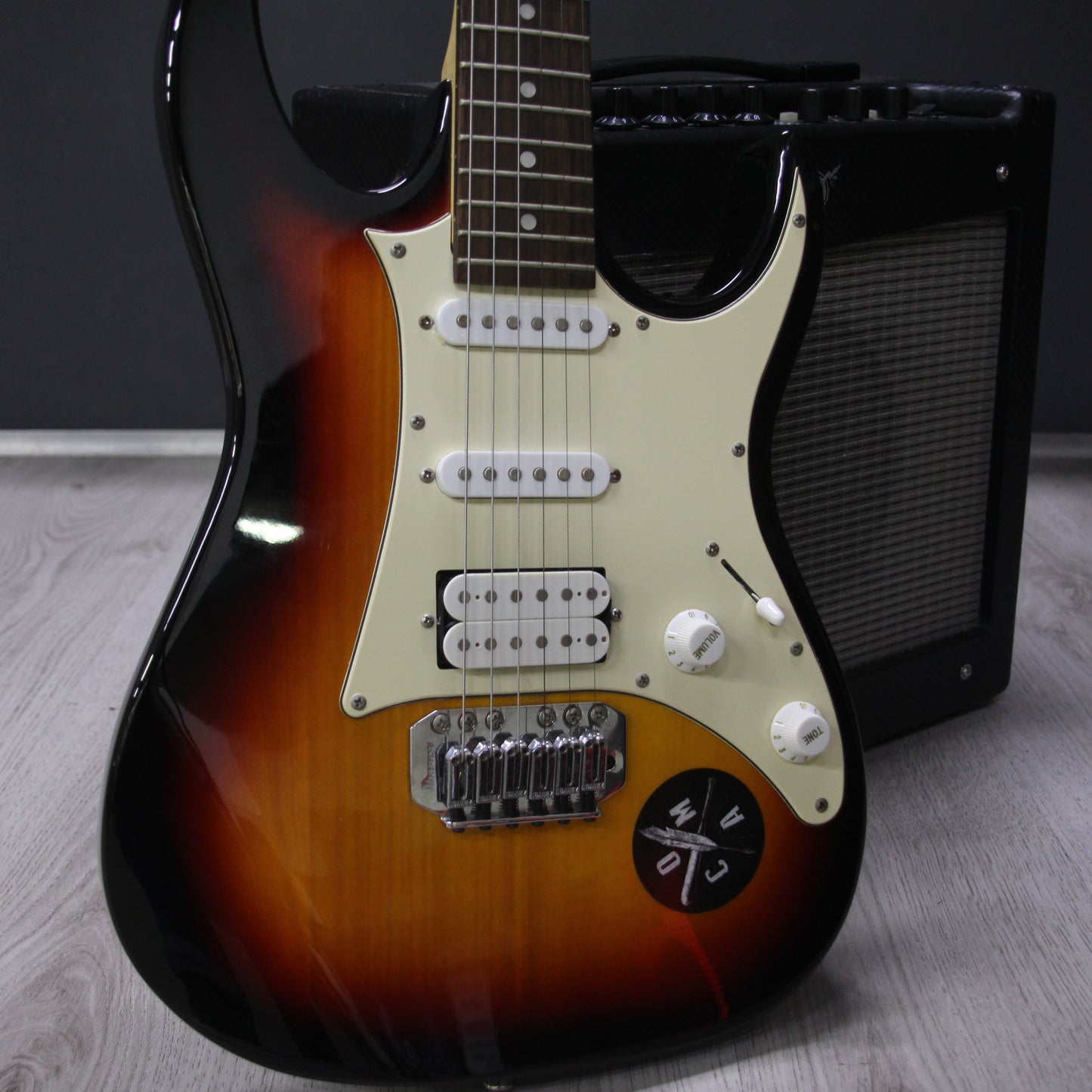 Chitara Electrica Ibanez & Amplificator Fender Mustang