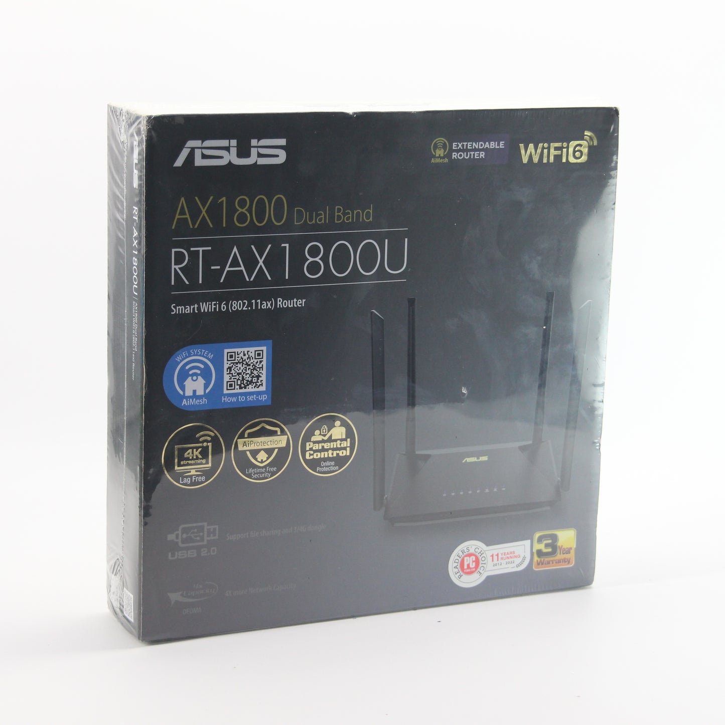 Router Wi-Fi 6 ASUS RT-AX 1800U