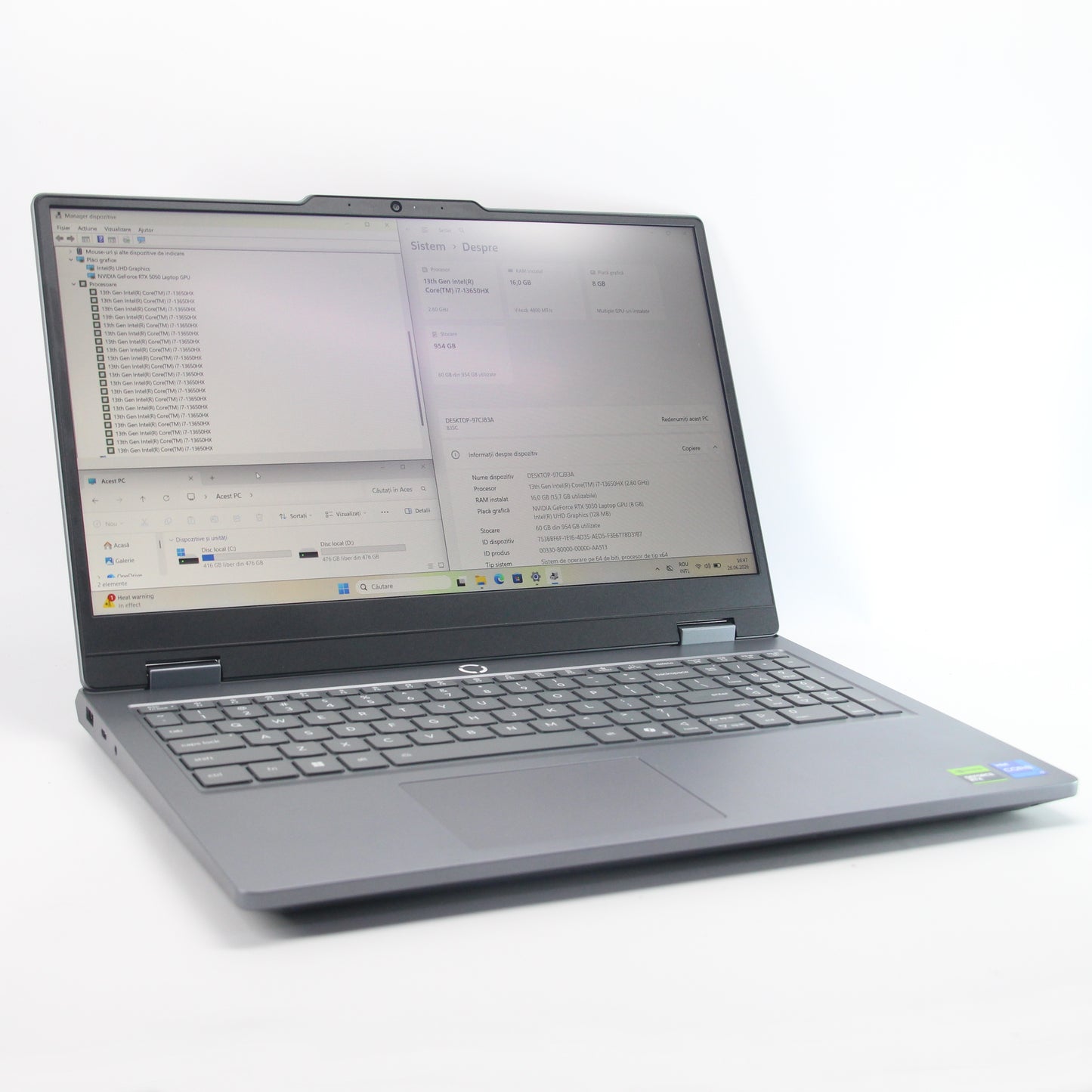 Lenovo LOQ Essential - Intel i7-13650HX - 1 Tb SSD / 16 Gb RAM