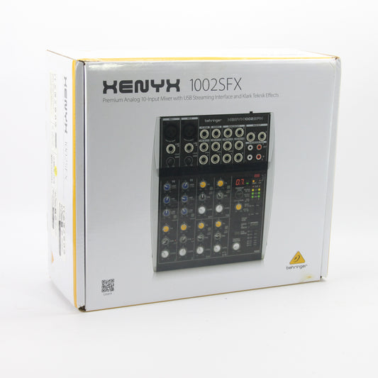Mixer Behringer XENYX 1002SFX