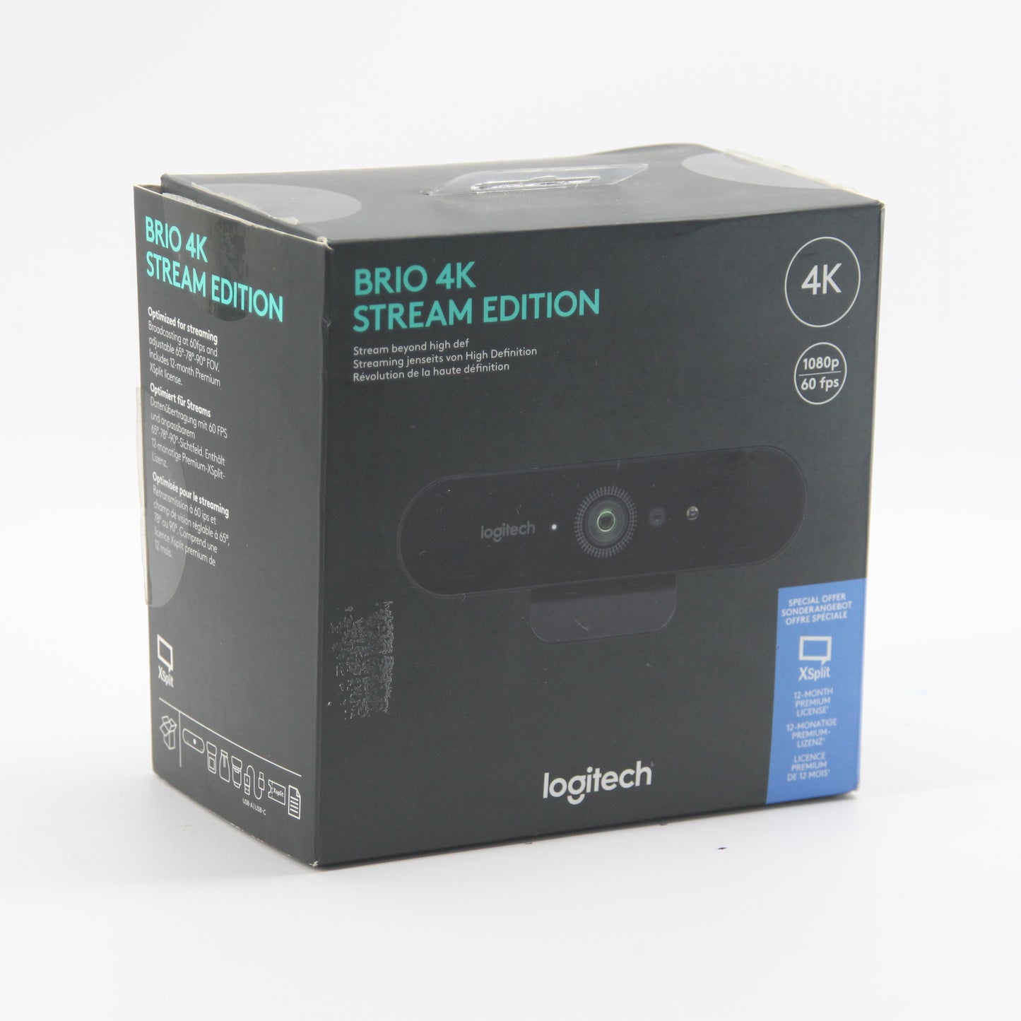 Camera Logitech 4K - BrioStreamer Edition