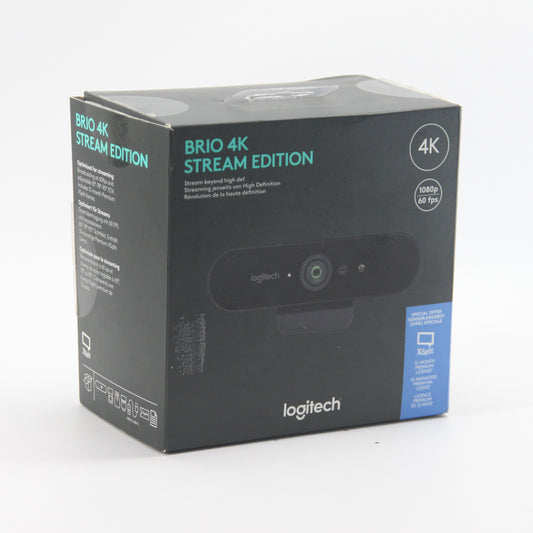 Camera Logitech 4K - BrioStreamer Edition