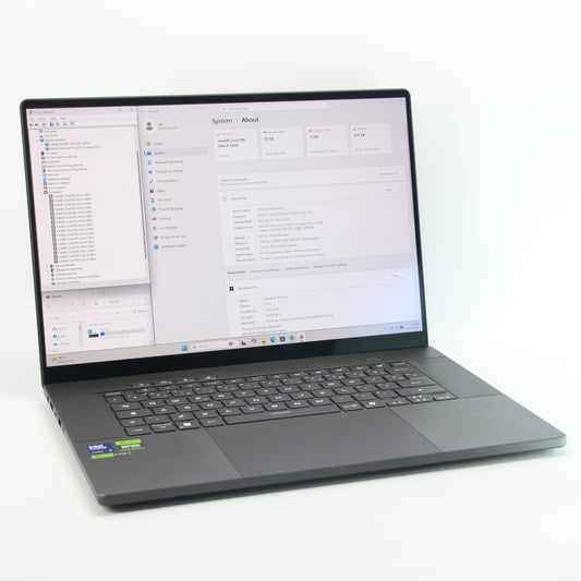 ASUS Rog Zephyrus G16 - Intel Ultra9 + AI Boost - 32Gb RAM DDR5 - 1Tb SSD - Ecran 16inch 240 Hz - RTX 5070 Ti 12 Gb
