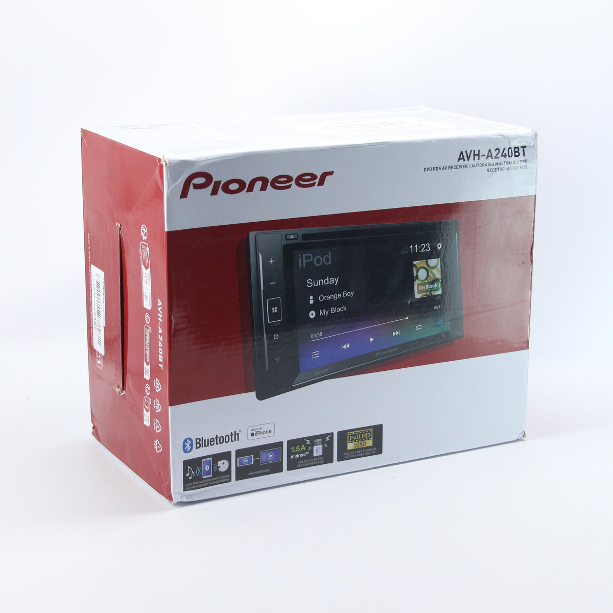 Multimedia player auto - Pioneer AVH-A240BT
