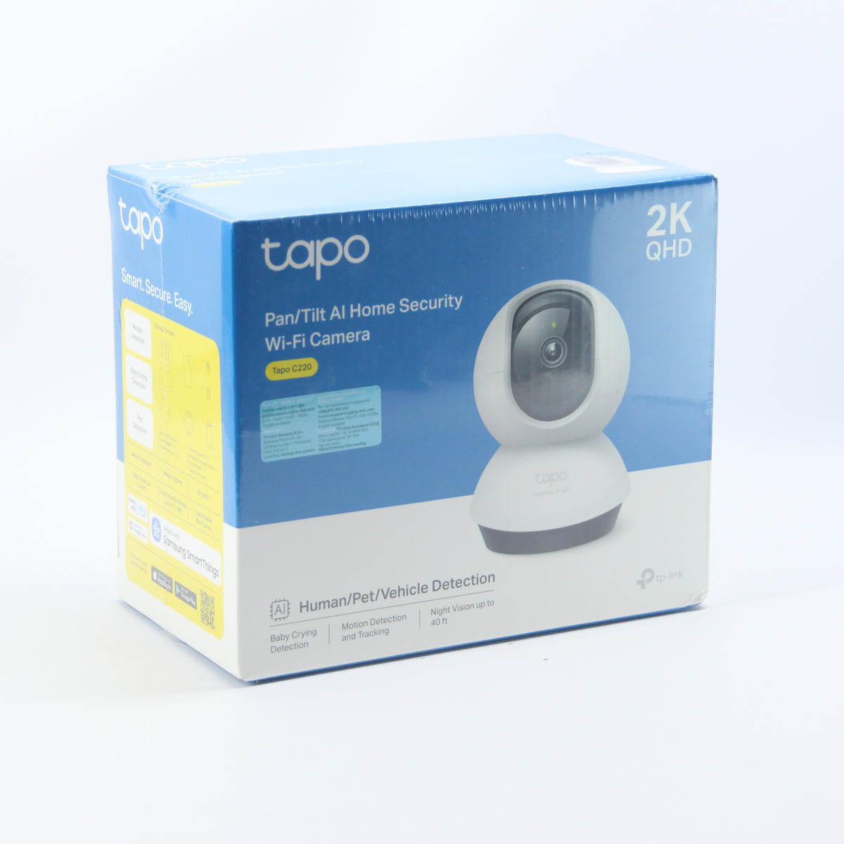 Camera de supraveghere Tapo C220 Pan/Tilt AI - Home Security