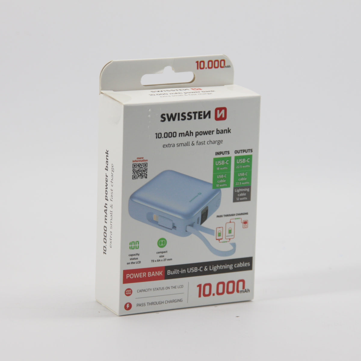 Baterie Externa Lightning - 10.000 mAh