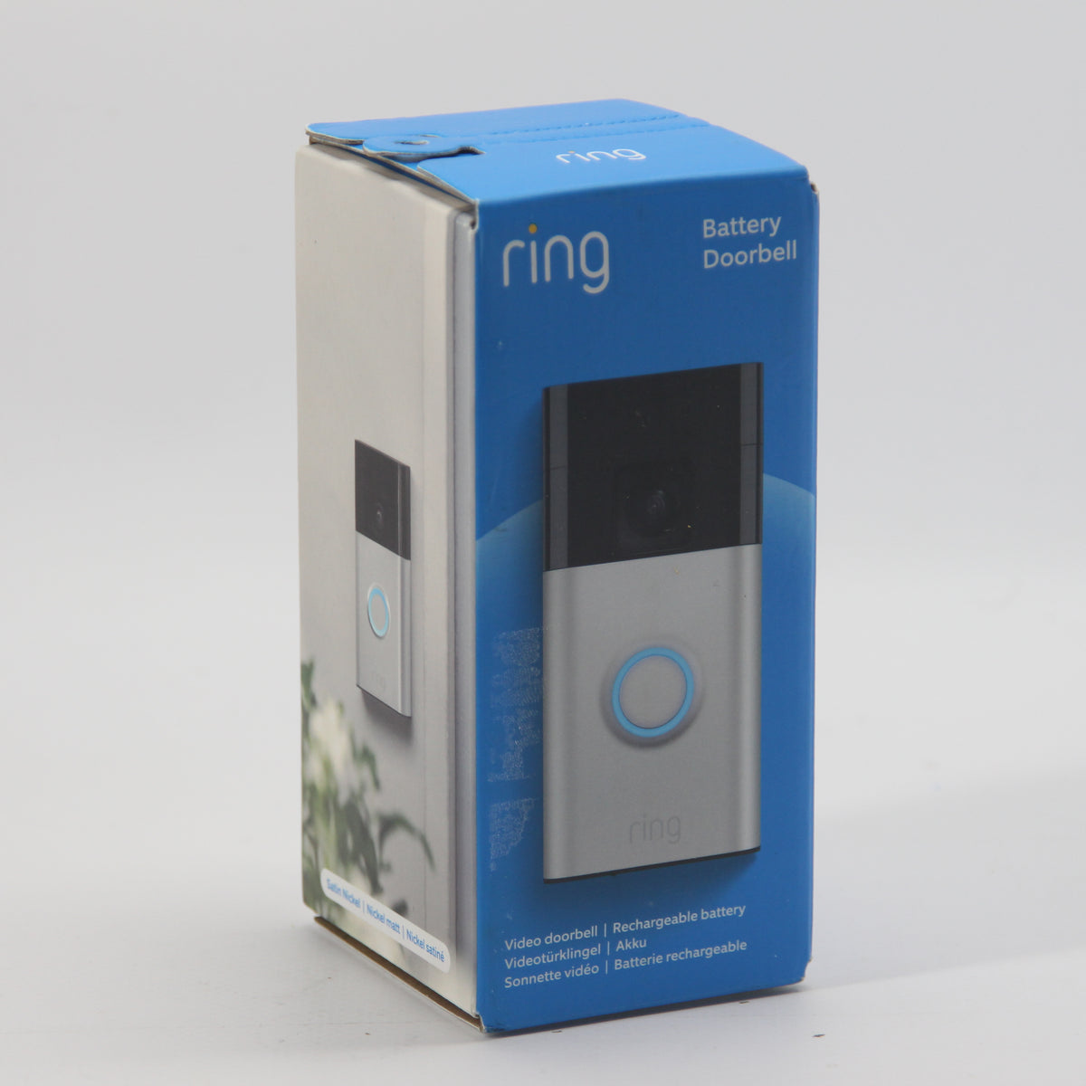 Ring Battery Doorbell - White - Home Security