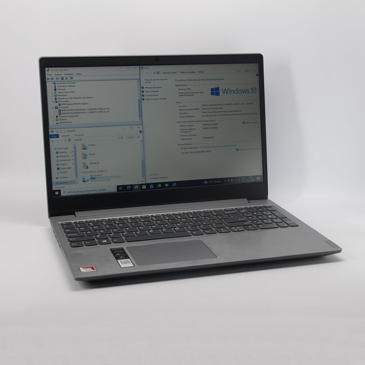 Lenovo  - AMD A6-9225 Radeon R4 - 256 Gb SSD / 4 Gb RAM