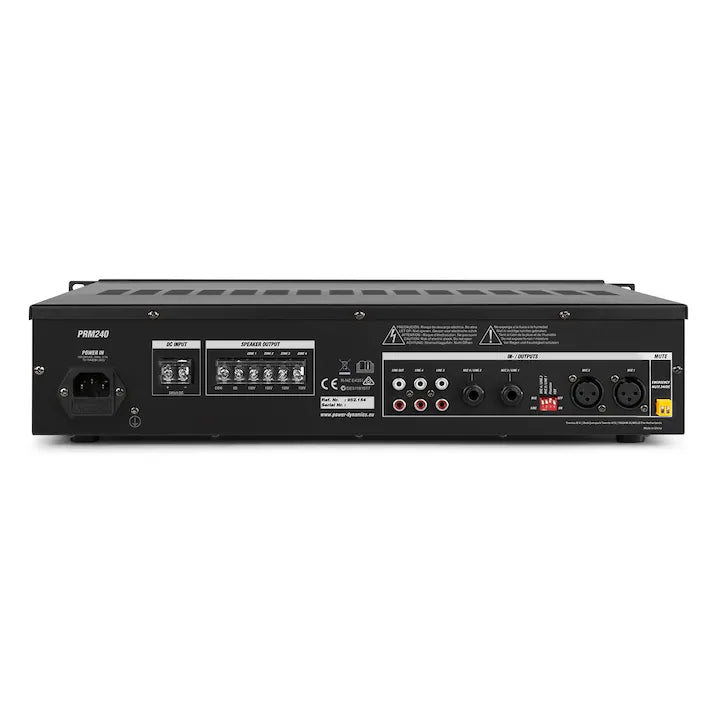 Amplificator PRM240 240W 100V 4Z Mixer-Amplifier