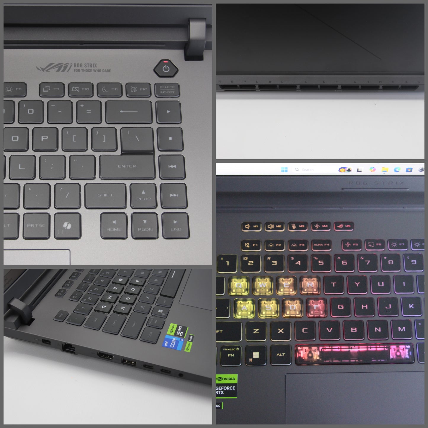 ASUS Rog Strix, RTX 5050, i7-14650HX, 1 Tb SSD/16 Gb RAM